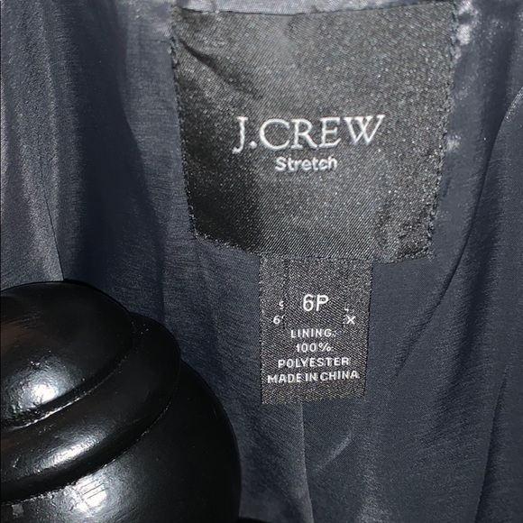 J Crew Black Button Front Blazer Fully Lined Sharp - Picture 11 of 13